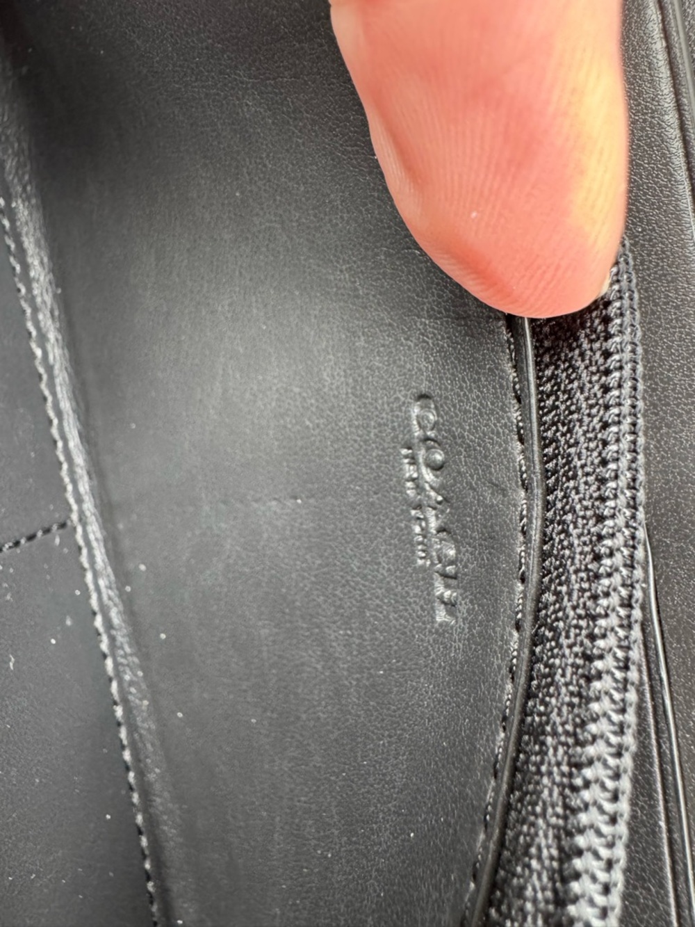 Coach Monogram Jacquard Canvas Accordion Zip Long Wallet New Without Tags - Picture 6 of 12